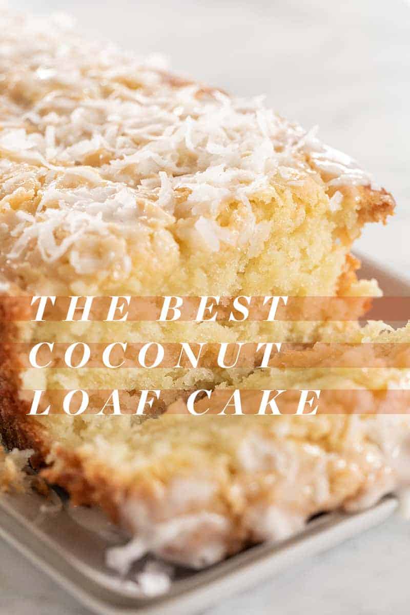 Easy Moist Coconut Loaf Cake: Tropical Flavor in One Bowl